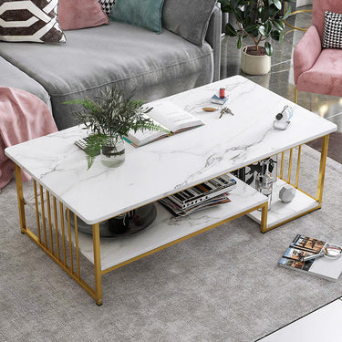 Coffee Table - Marbel Texture 100cm